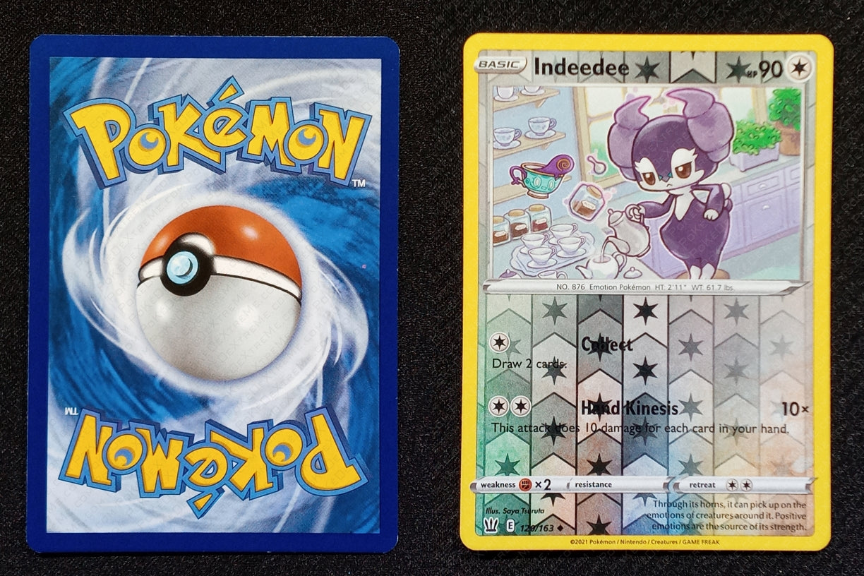 120/163 Indeedee {Reverse Holo}