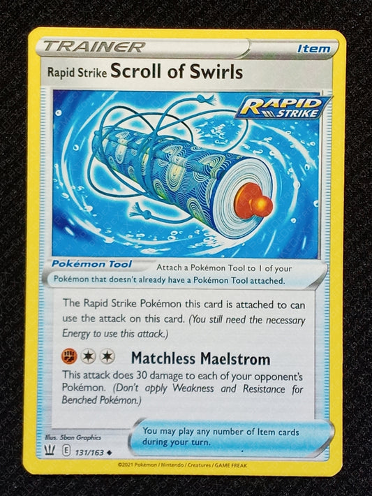 131/163 Rapid Strike Scroll of Swirls