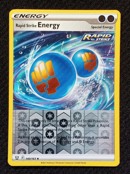 140/163 Rapid Strike Energy {Reverse Holo}
