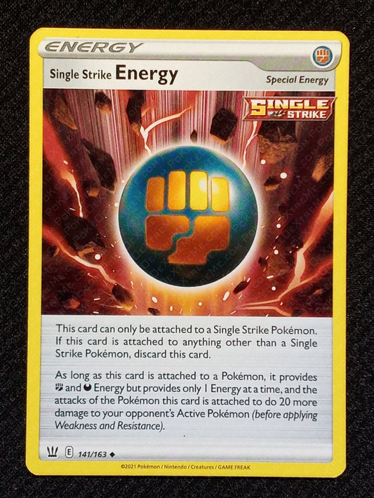 141/163 Single Strike Energy