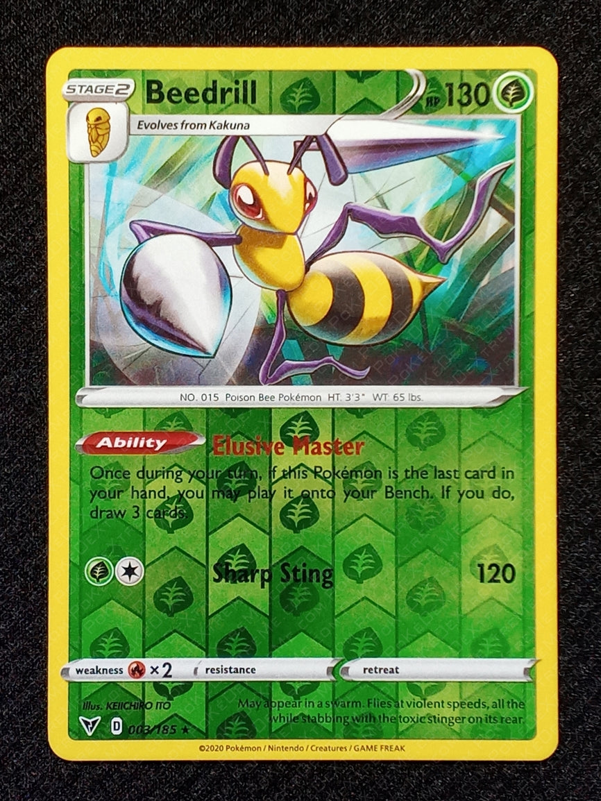 003/185 Beedrill {Reverse Holo}