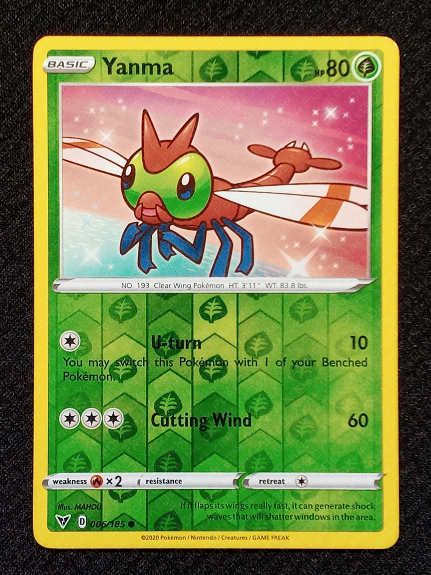 006/185 Yanma {Reverse Holo}