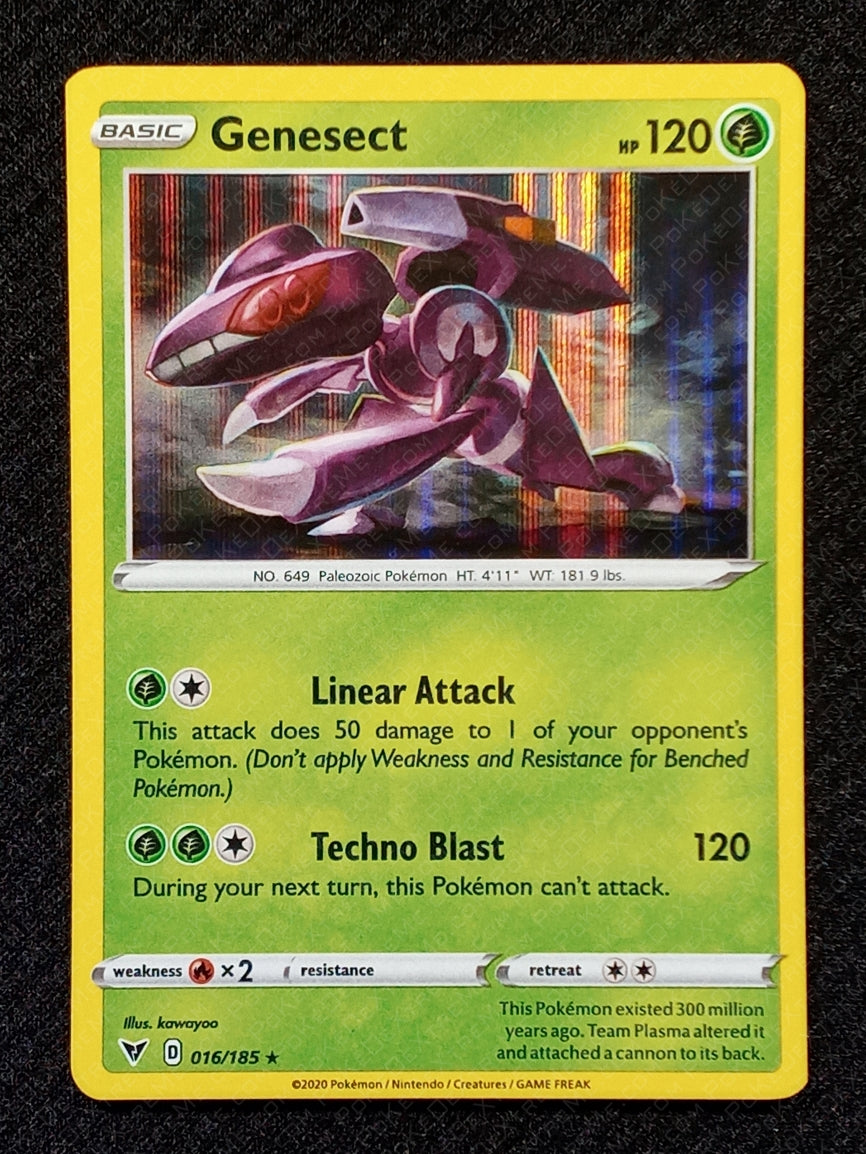 016/185 Genesect {Window Holo}