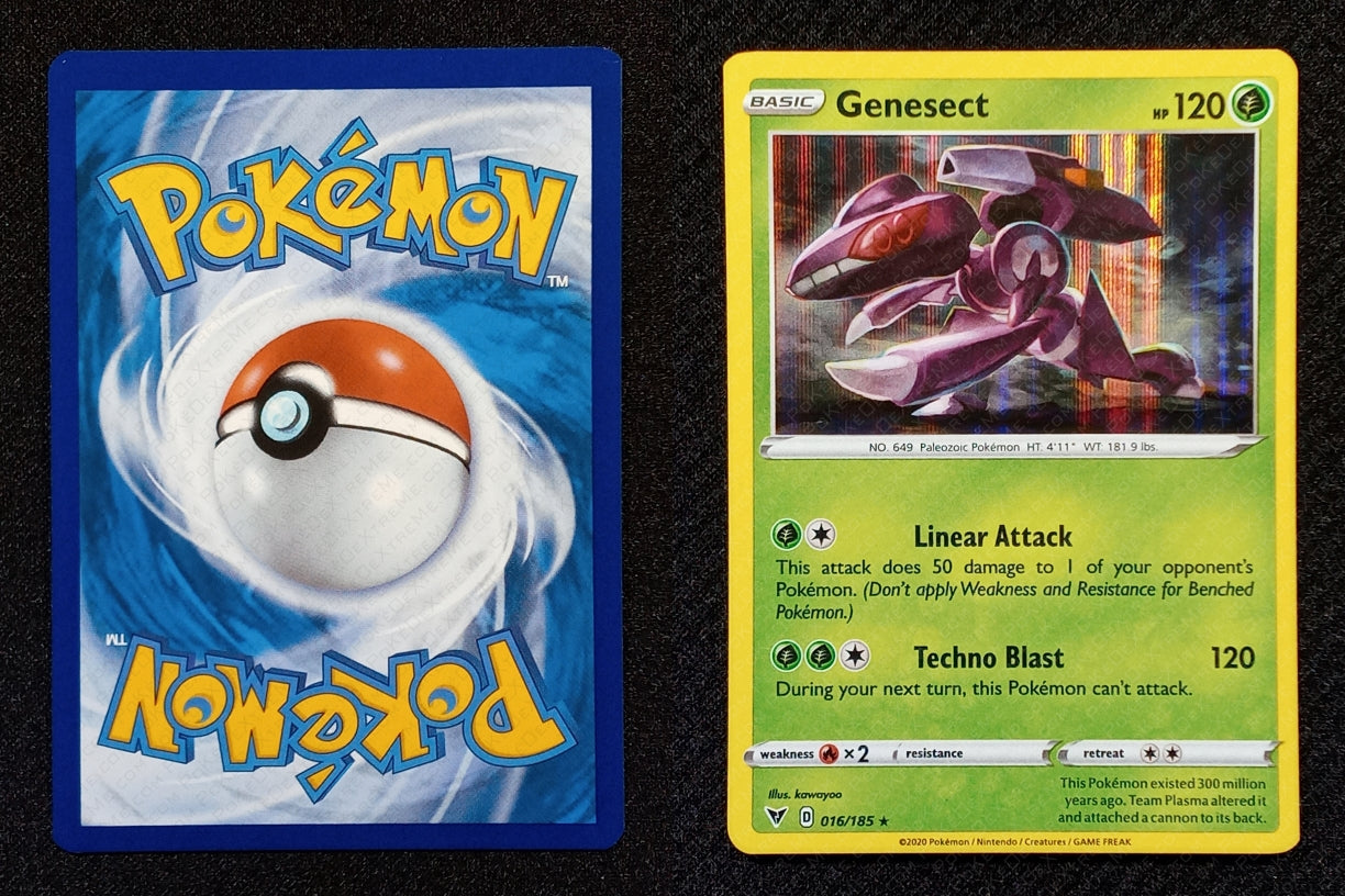 016/185 Genesect {Window Holo}