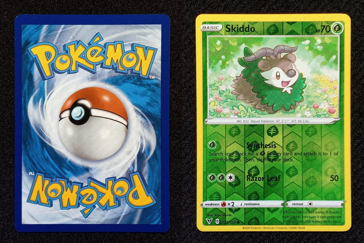 017/185 Skiddo {Reverse Holo}