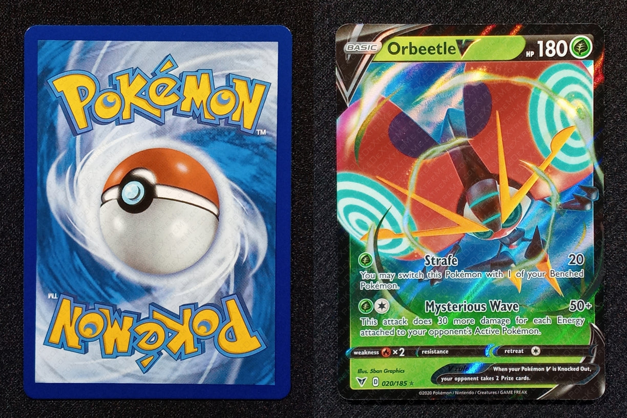 020/185 Orbeetle V {Full Art Holo}