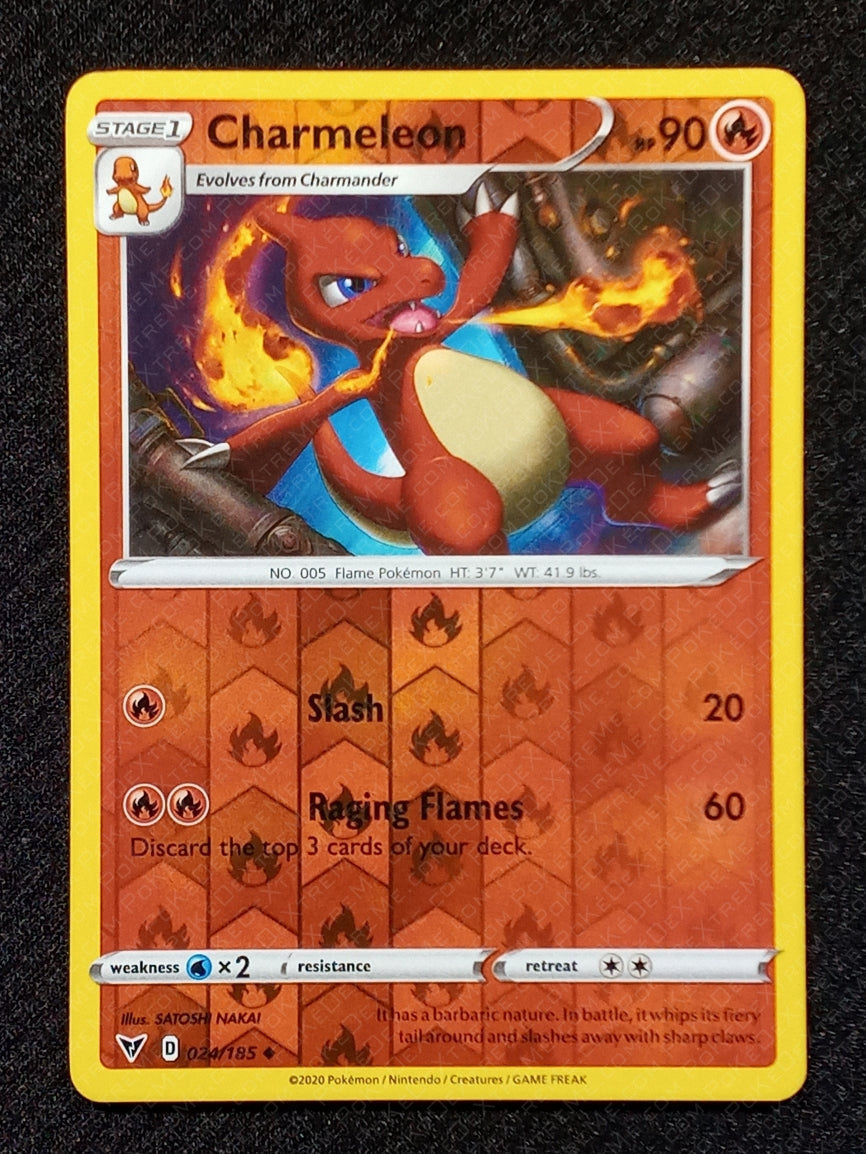 024/185 Charmeleon {Reverse Holo}