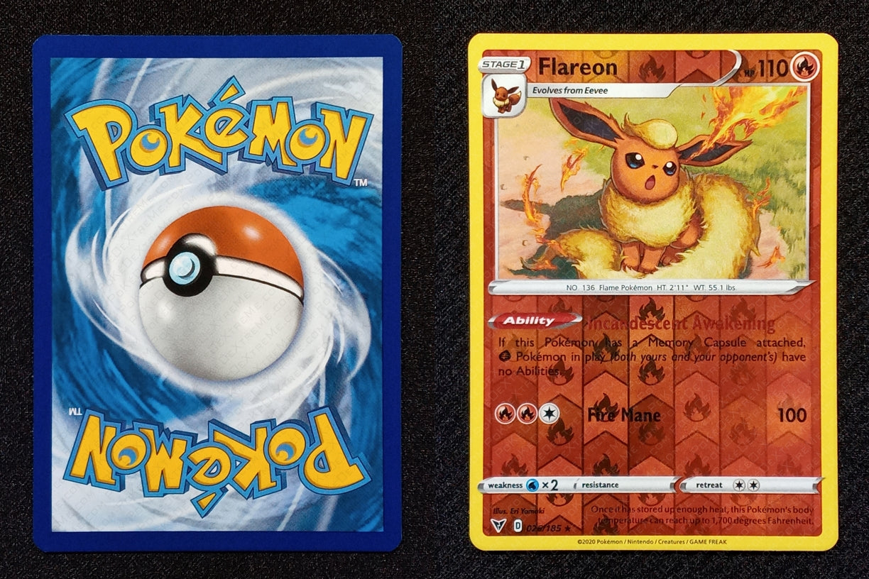 026/185 Flareon {Reverse Holo}