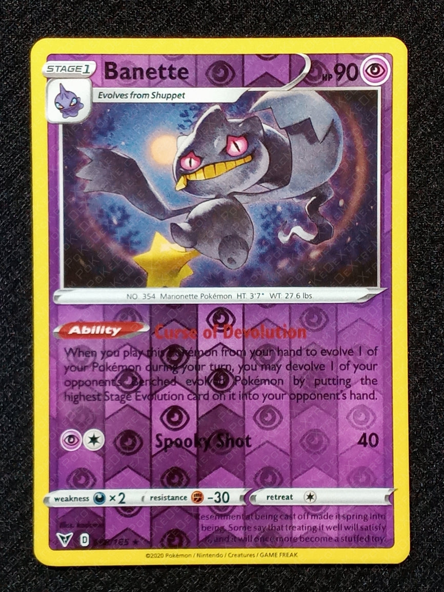 068/185 Banette {Reverse Holo}
