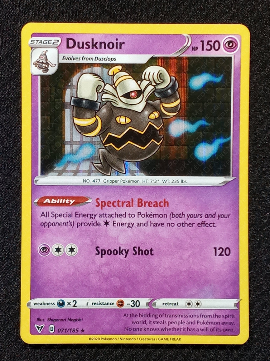 071/185 Dusknoir {Window Holo}