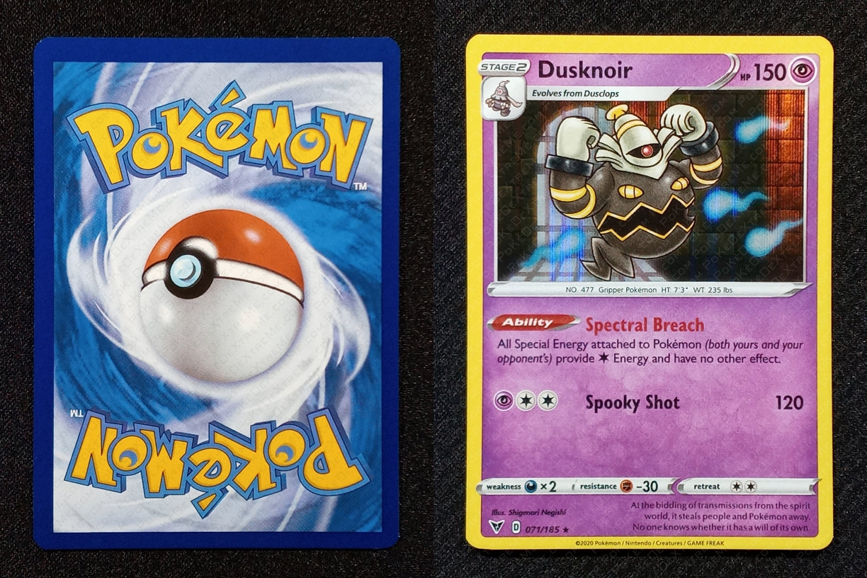 071/185 Dusknoir {Window Holo}