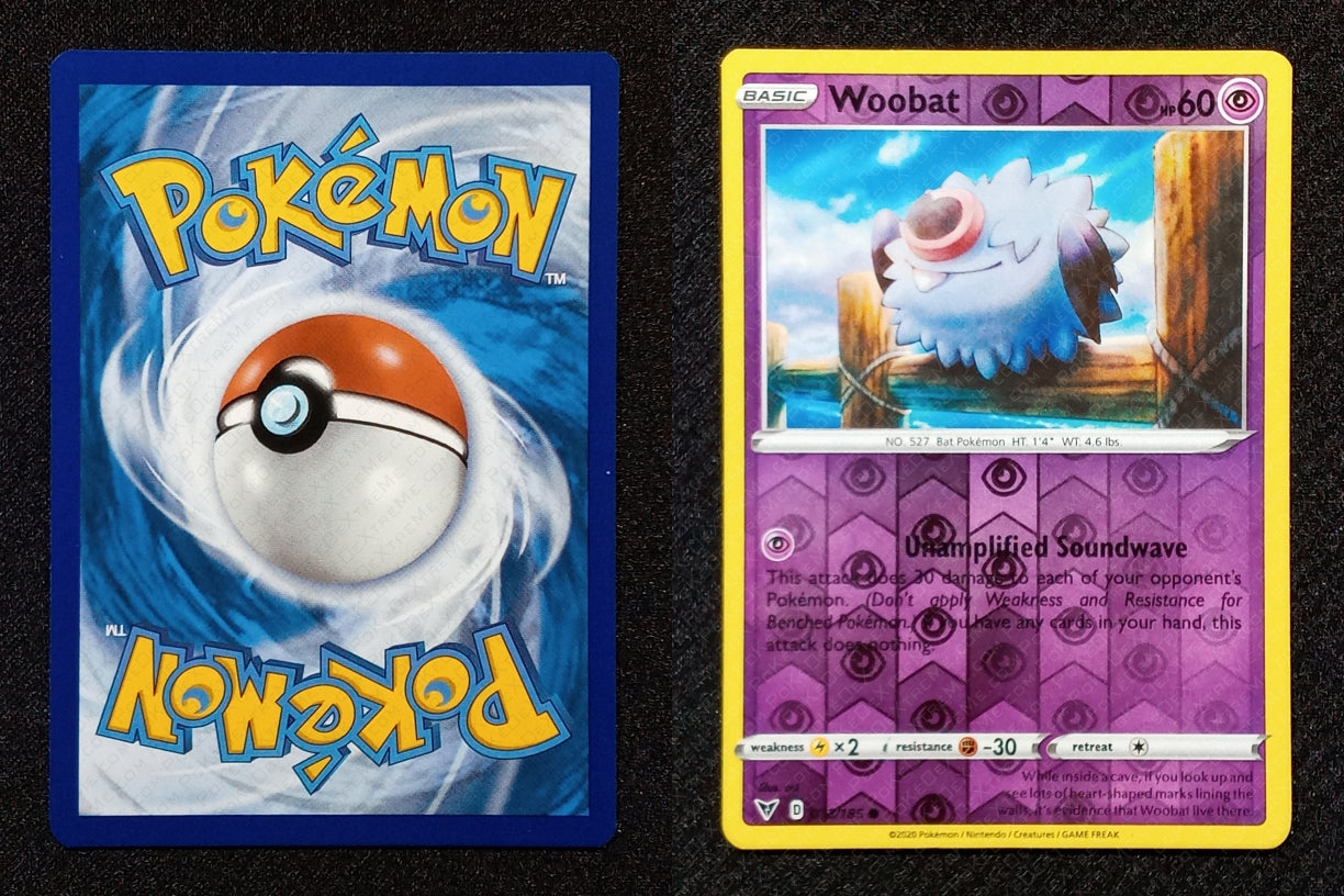 073/185 Woobat {Reverse Holo}