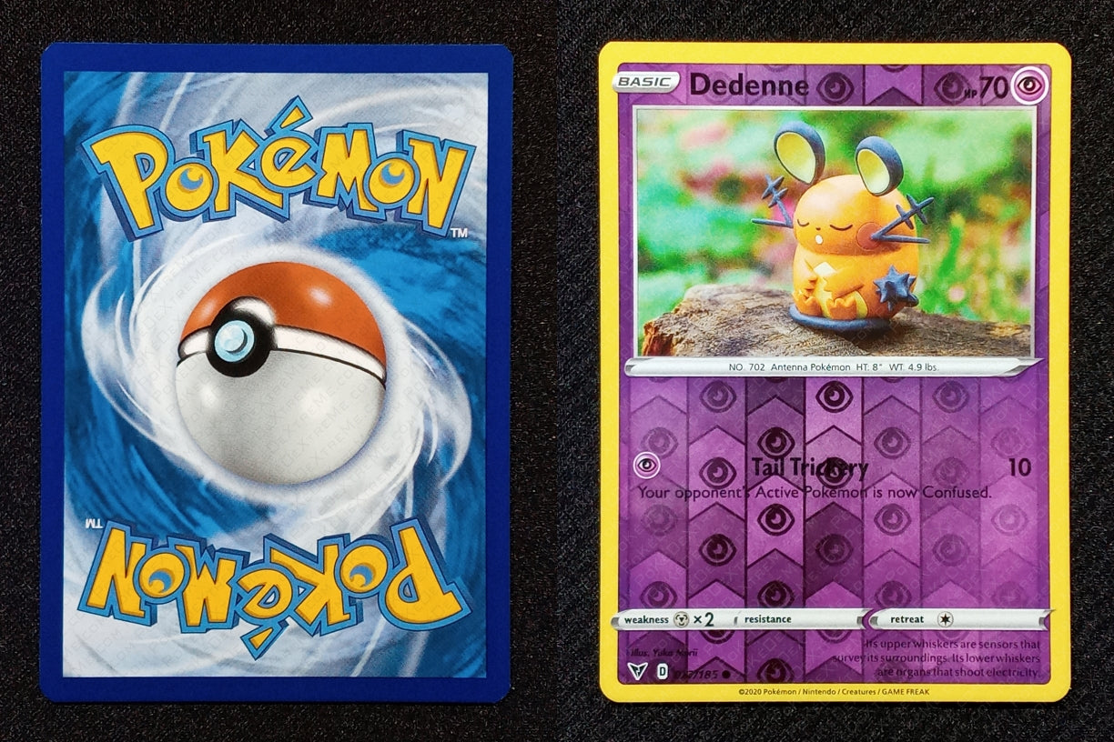 077/185 Dedenne {Reverse Holo}