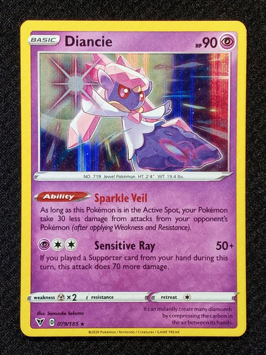 079/185 Diancie {Window Holo}