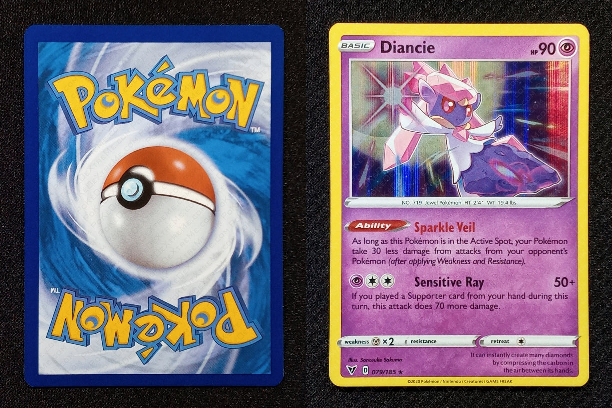 079/185 Diancie {Window Holo}