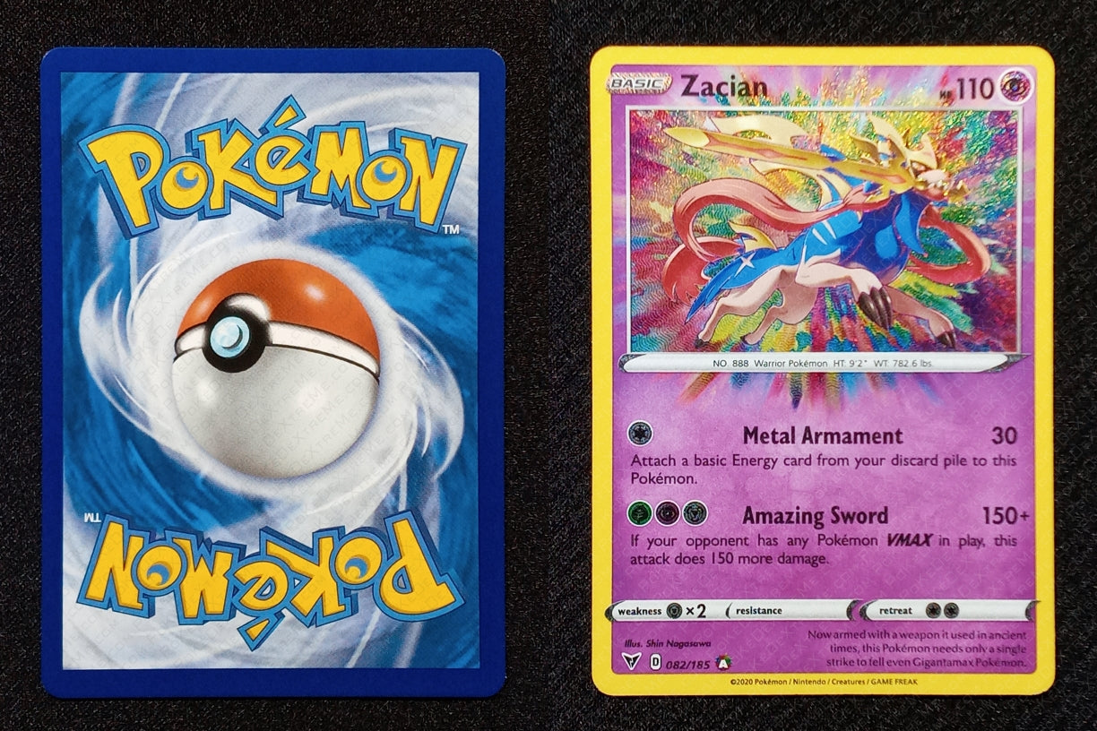 082/185 Zacian {Window Holo}