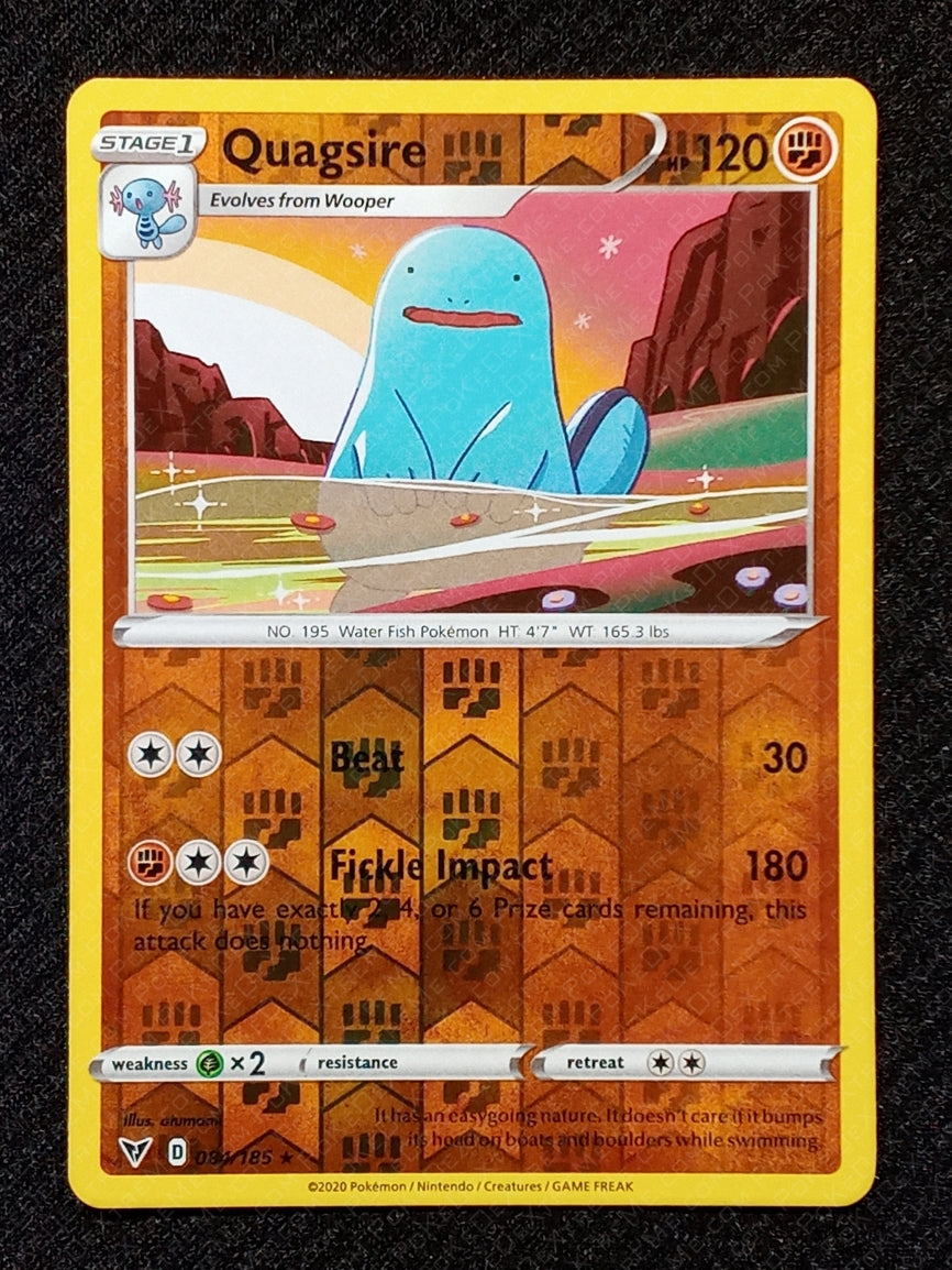 084/185 Quagsire {Reverse Holo}