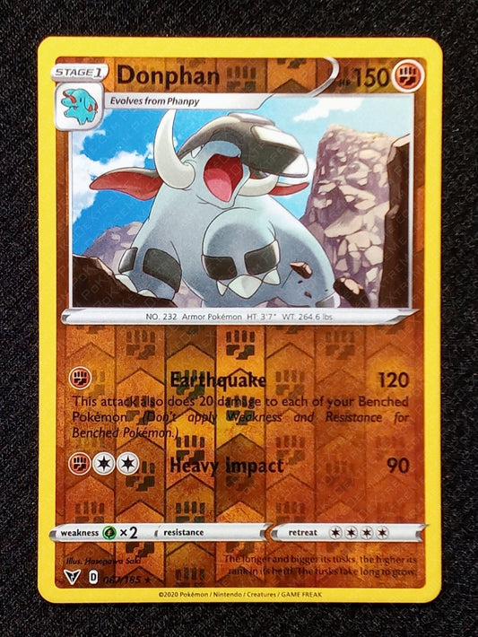 087/185 Donphan {Reverse Holo}