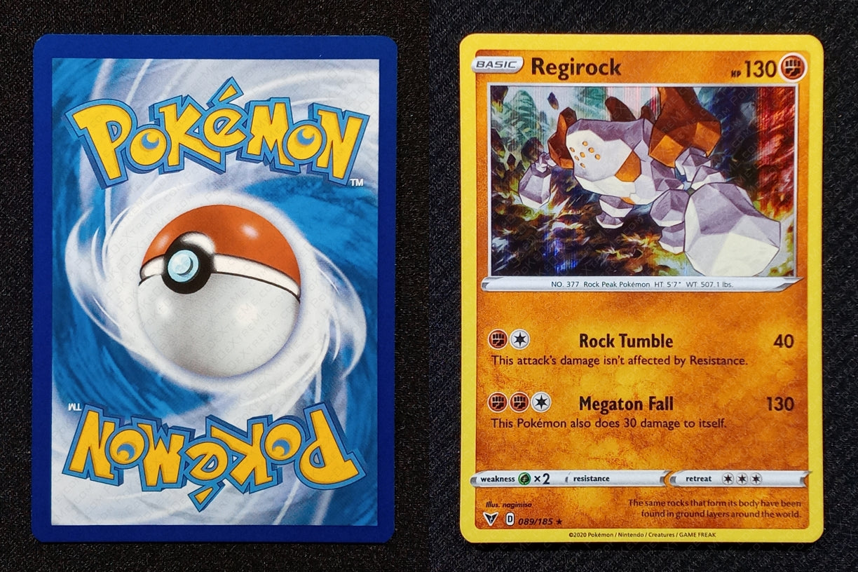 089/185 Regirock {Window Holo}