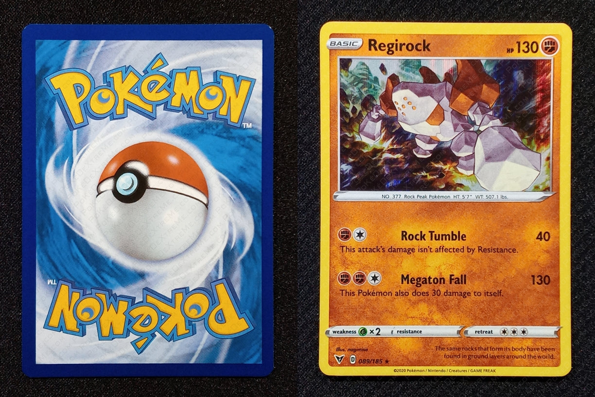 089/185 Regirock {Window Holo}