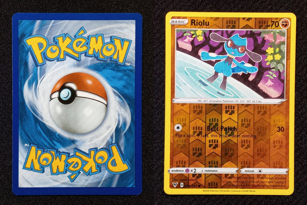 090/185 Riolu {Reverse Holo}