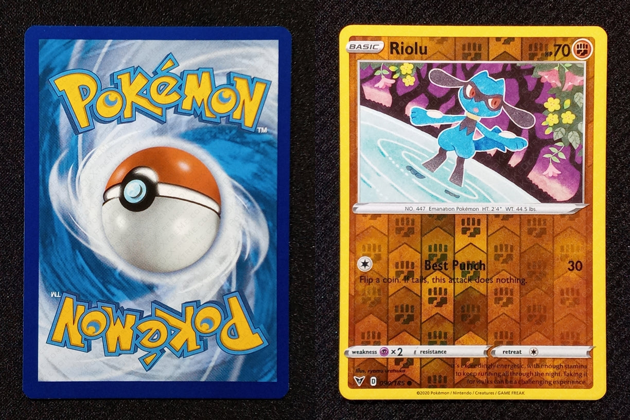 090/185 Riolu {Reverse Holo}
