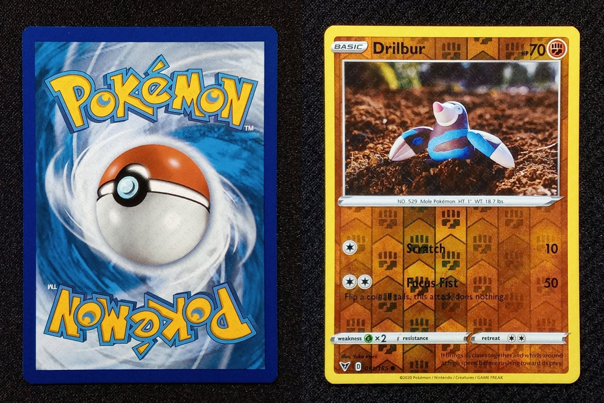 091/185 Drilbur {Reverse Holo}