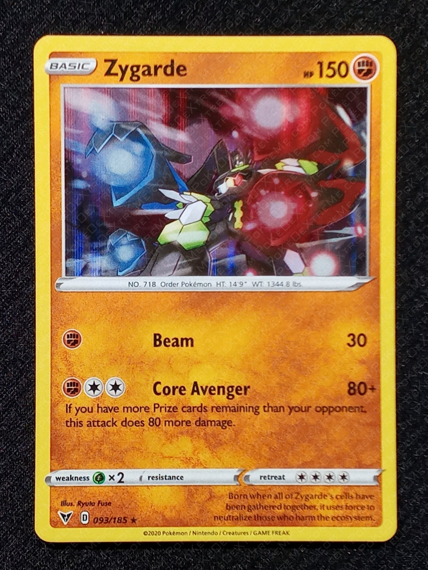093/185 Zygarde {Window Holo}