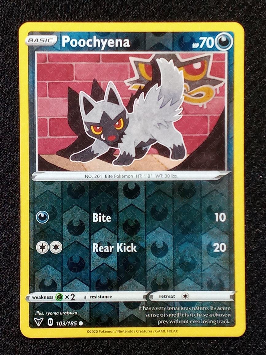 103/185 Poochyena {Reverse Holo}