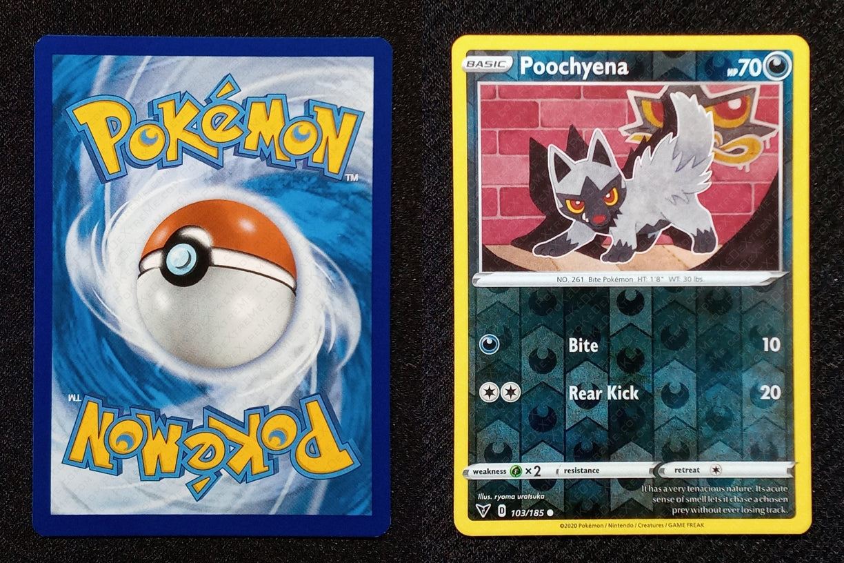 103/185 Poochyena {Reverse Holo}