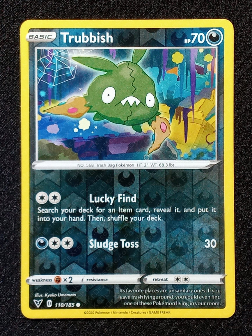 110/185 Trubbish {Reverse Holo}