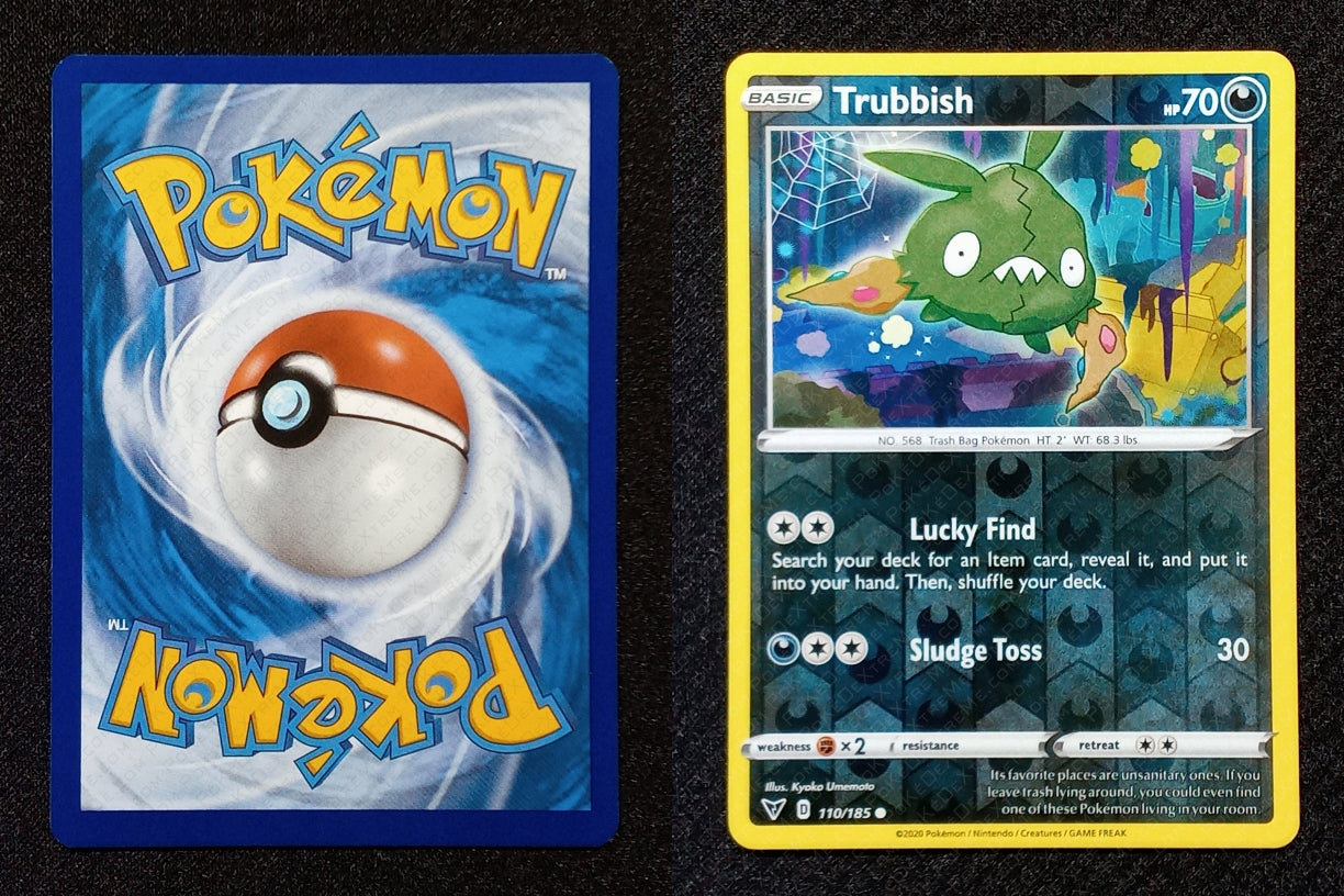 110/185 Trubbish {Reverse Holo}