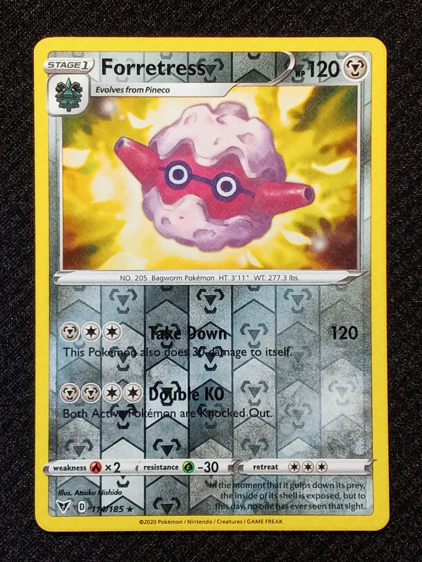 114/185 Forretress {Reverse Holo}