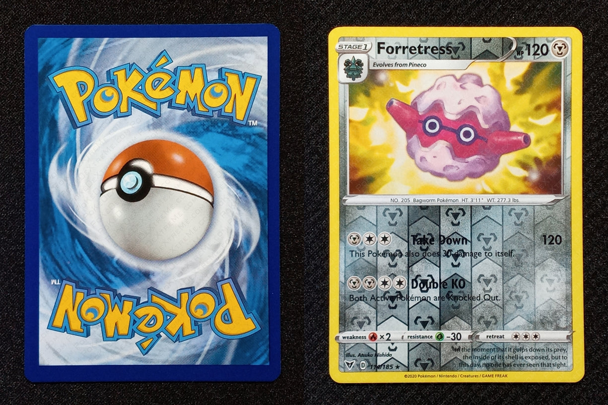 114/185 Forretress {Reverse Holo}
