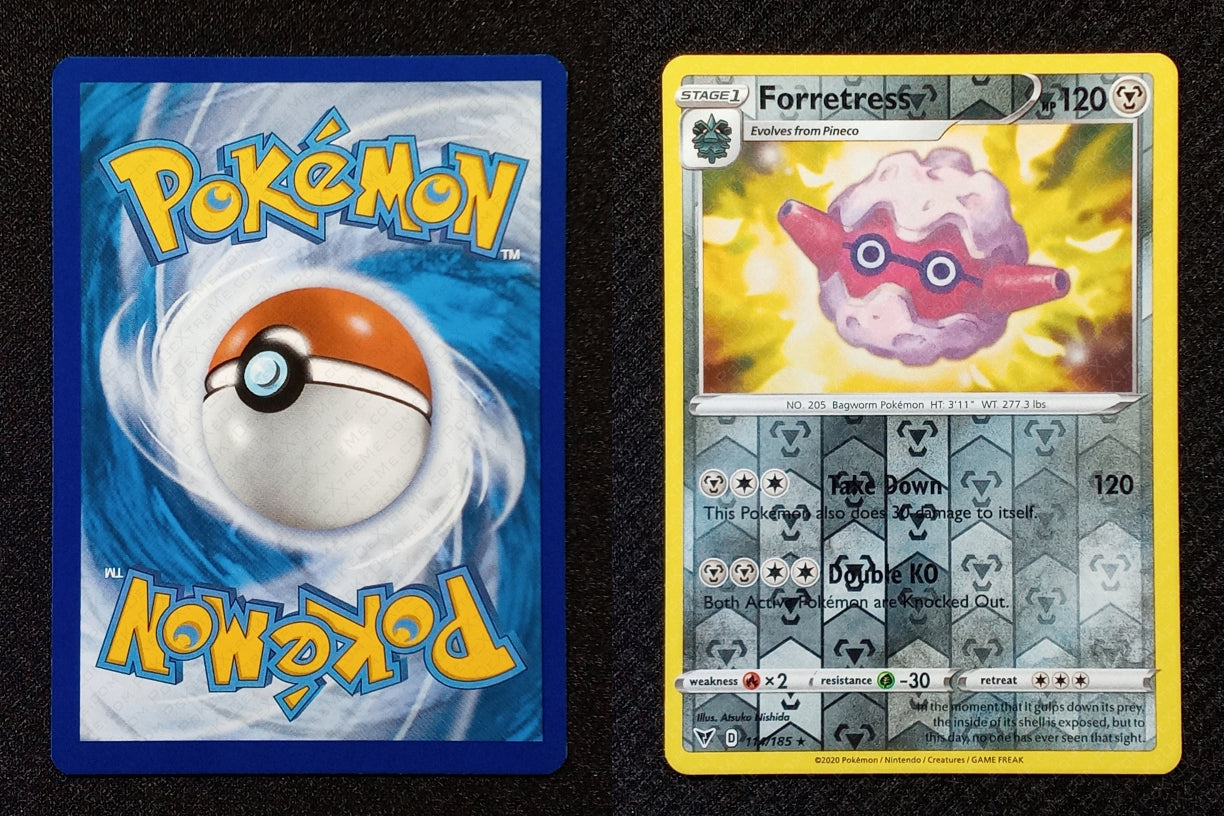 114/185 Forretress {Reverse Holo}