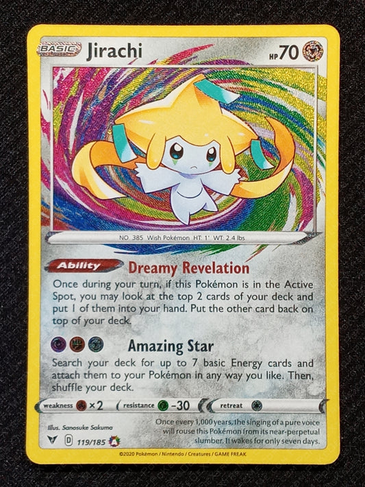 119/185 Jirachi {Window Holo}