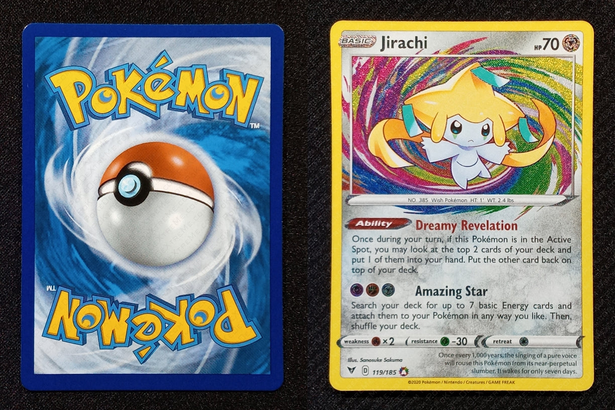 119/185 Jirachi {Window Holo}