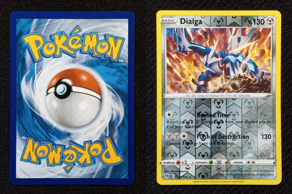 121/185 Dialga {Reverse Holo}