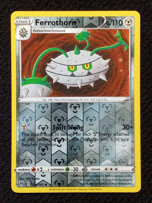 124/185 Ferrothorn {Reverse Holo}