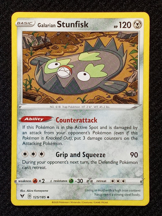125/185 Galarian Stunfisk