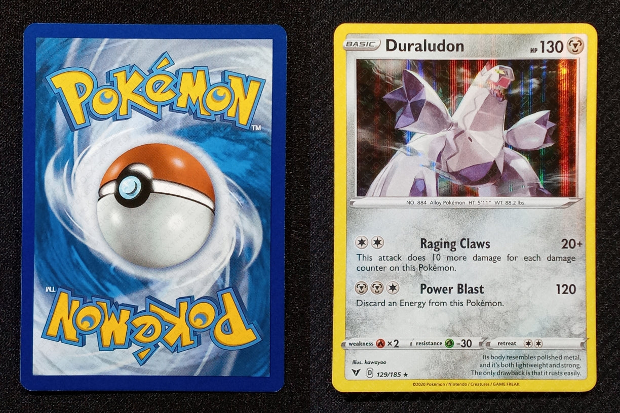 129/185 Duraludon {Window Holo}