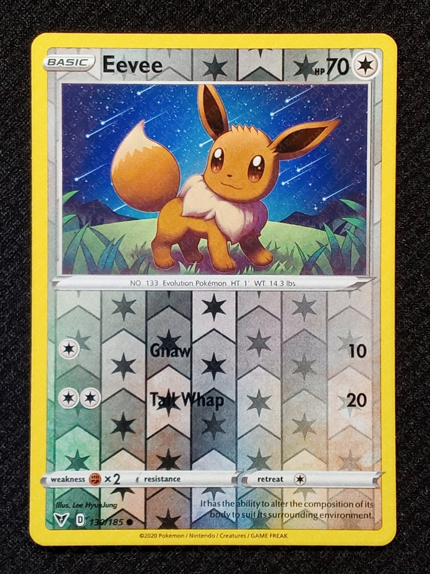 130/185 Eevee {Reverse Holo}