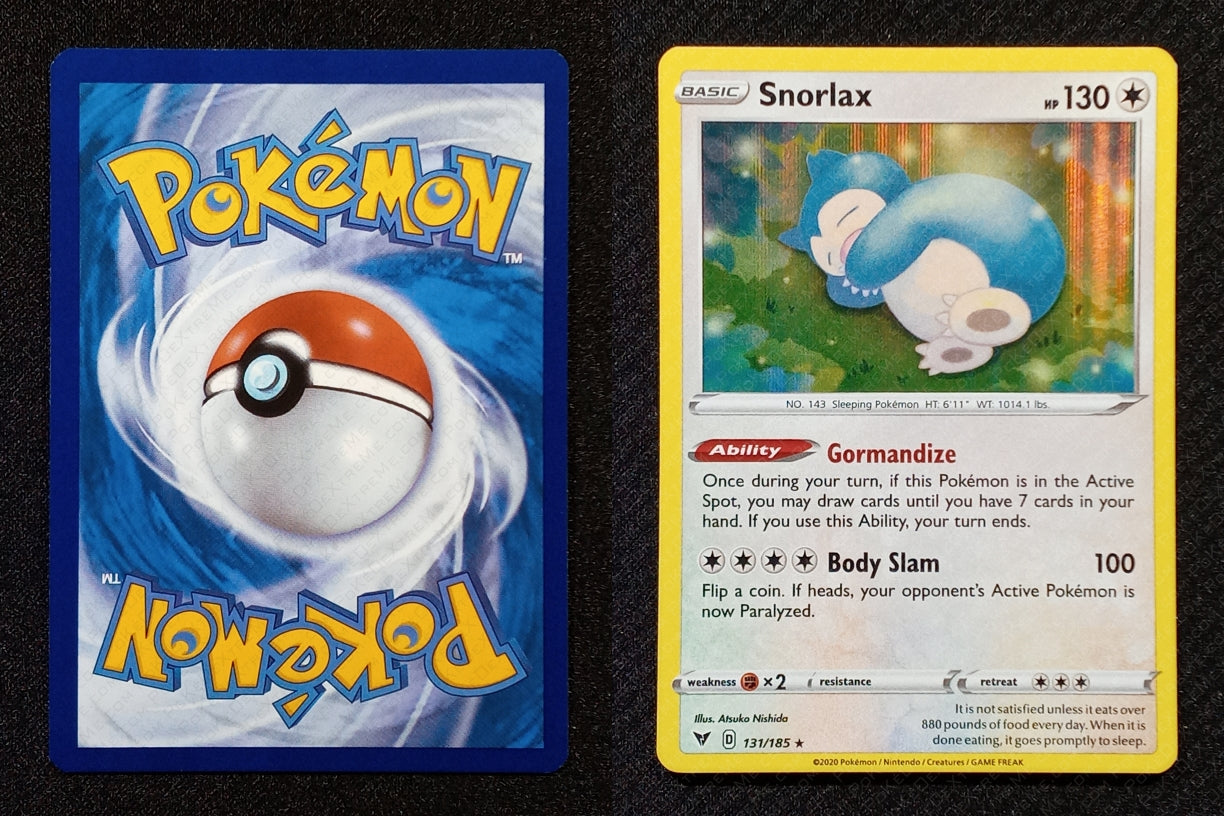 131/185 Snorlax {Window Holo}