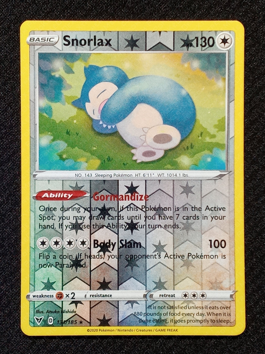 131/185 Snorlax {Reverse Holo}