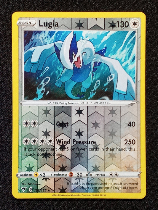 132/185 Lugia {Reverse Holo}