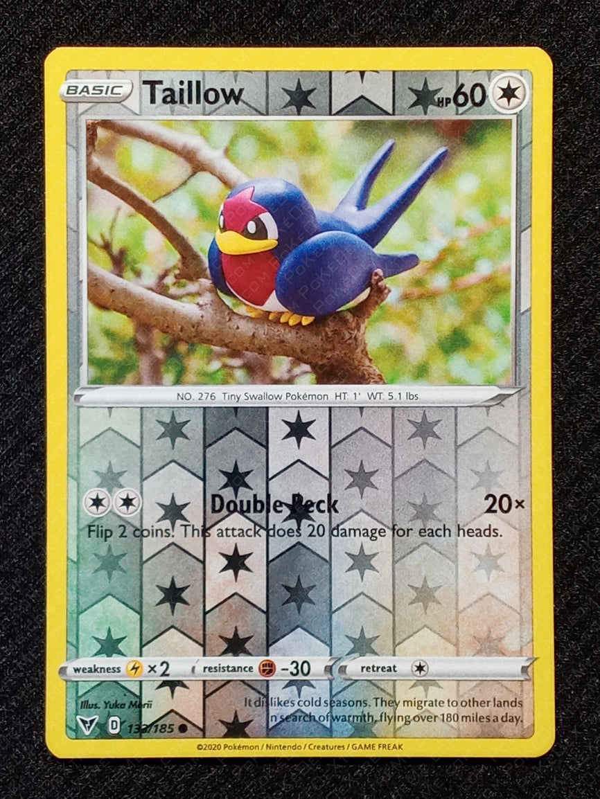 133/185 Taillow {Reverse Holo}