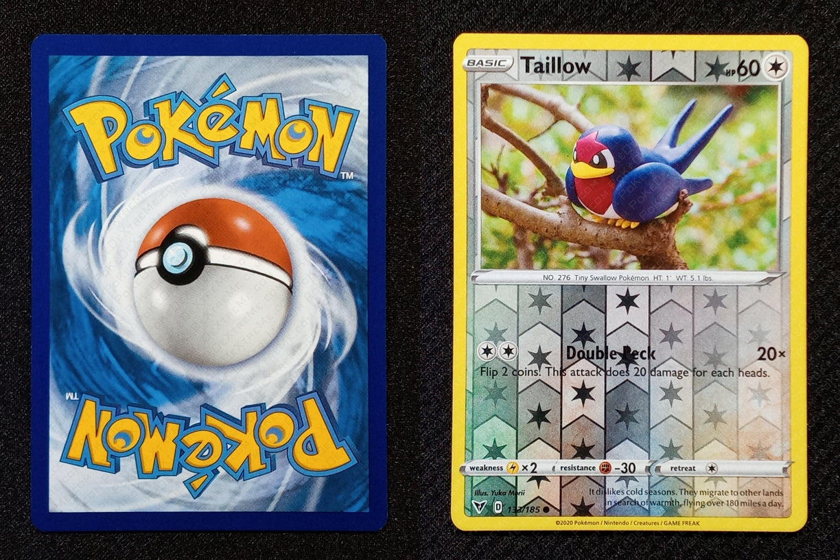 133/185 Taillow {Reverse Holo}