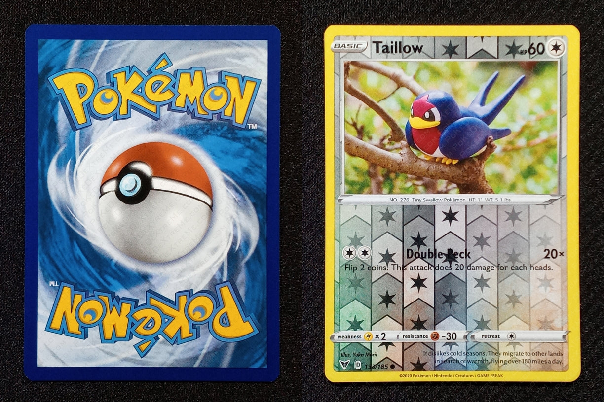 133/185 Taillow {Reverse Holo}