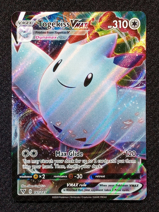 141/185 Togekiss Vmax {Full Art Holo}
