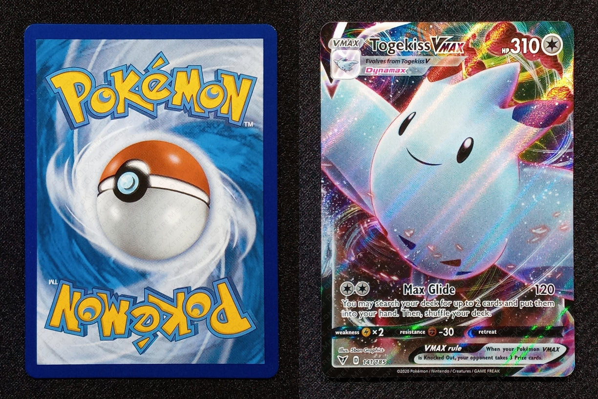 141/185 Togekiss Vmax {Full Art Holo}